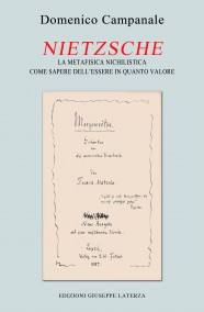 Domenico Campanale NIETZSCHE La metafisica nichilistica come sapere dell’essere in quanto valore978-88-6674-030-8